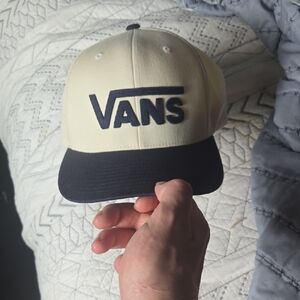 Vans Two-Tone Cream and Black Hat